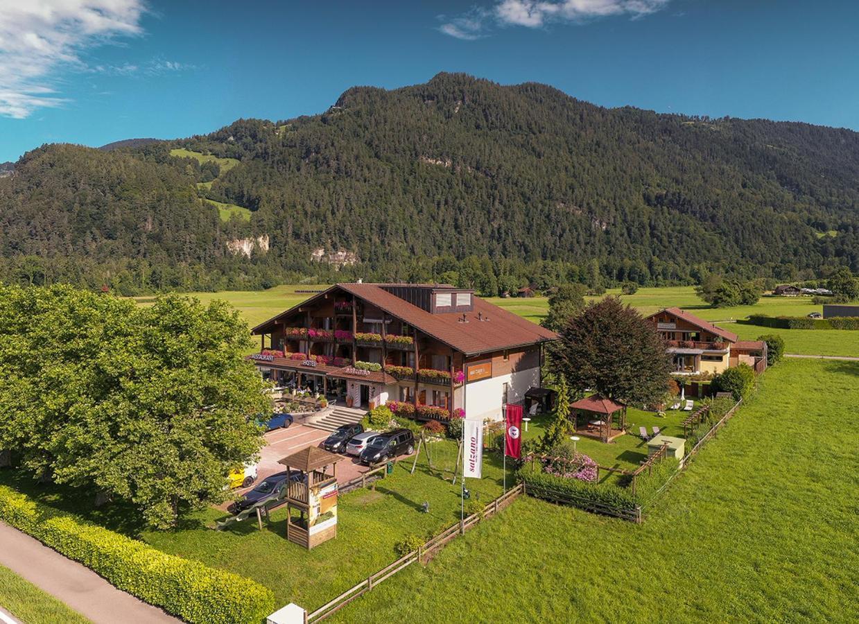 Salzano Hotel - Spa - Restaurant Unterseen Eksteriør billede