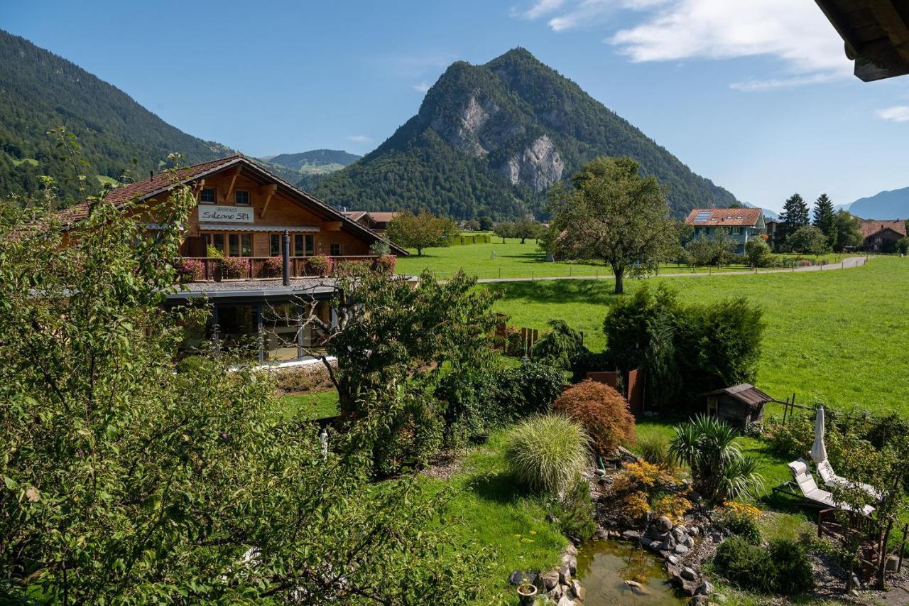 Salzano Hotel - Spa - Restaurant Unterseen Eksteriør billede