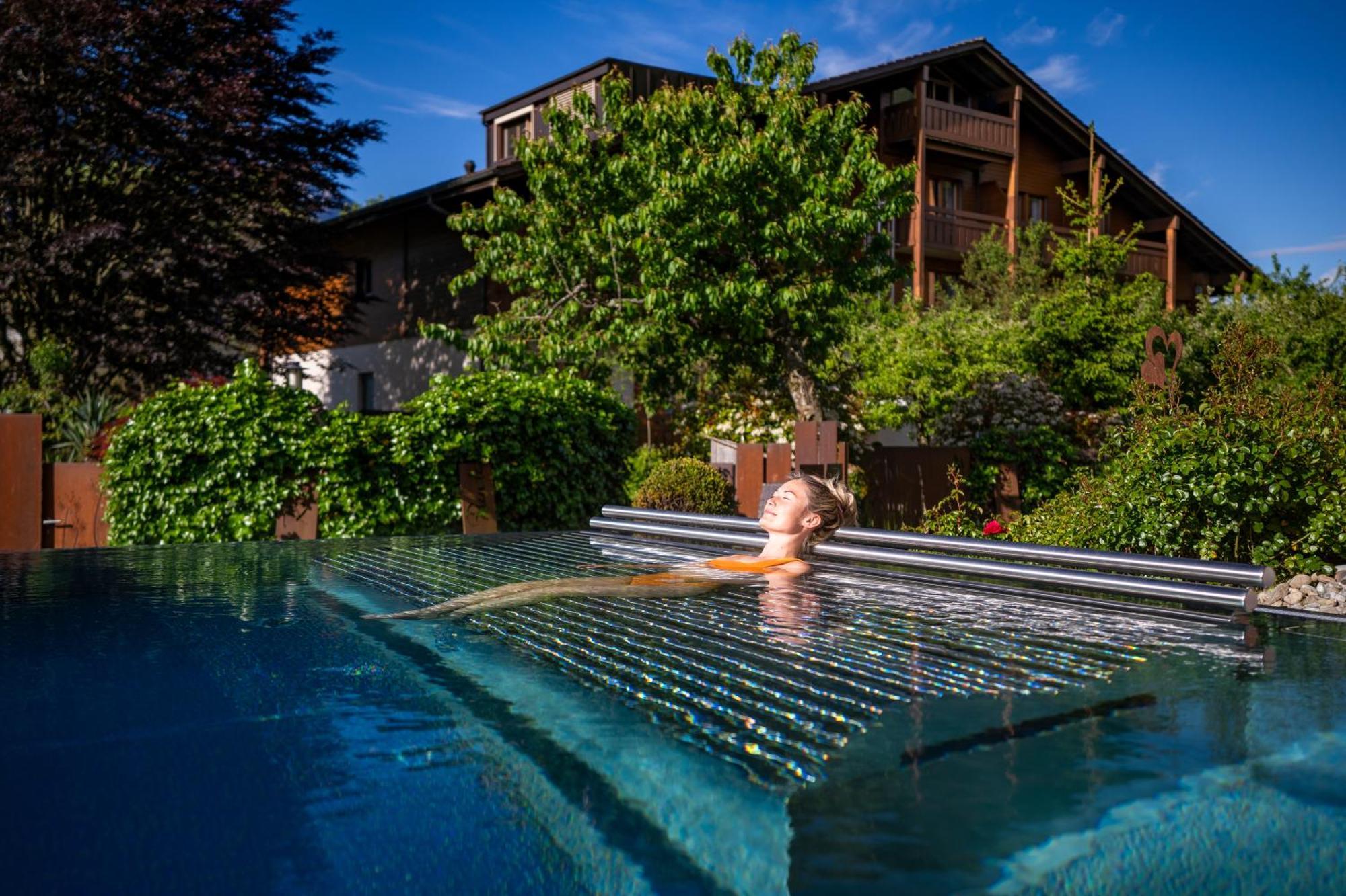Salzano Hotel - Spa - Restaurant Unterseen Eksteriør billede