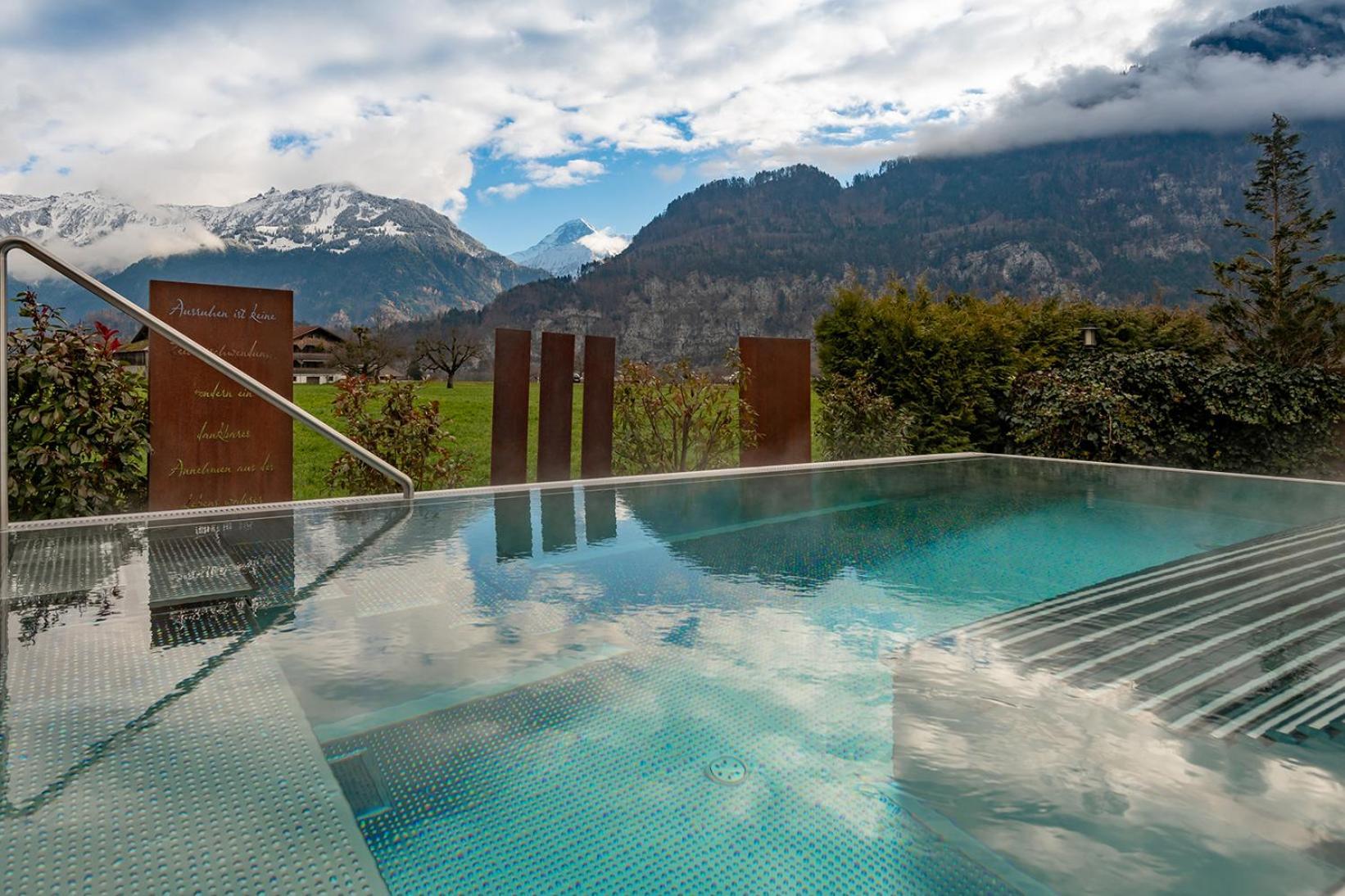 Salzano Hotel - Spa - Restaurant Unterseen Eksteriør billede