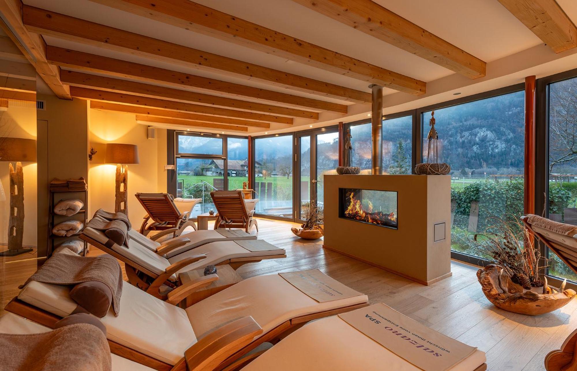 Salzano Hotel - Spa - Restaurant Unterseen Eksteriør billede