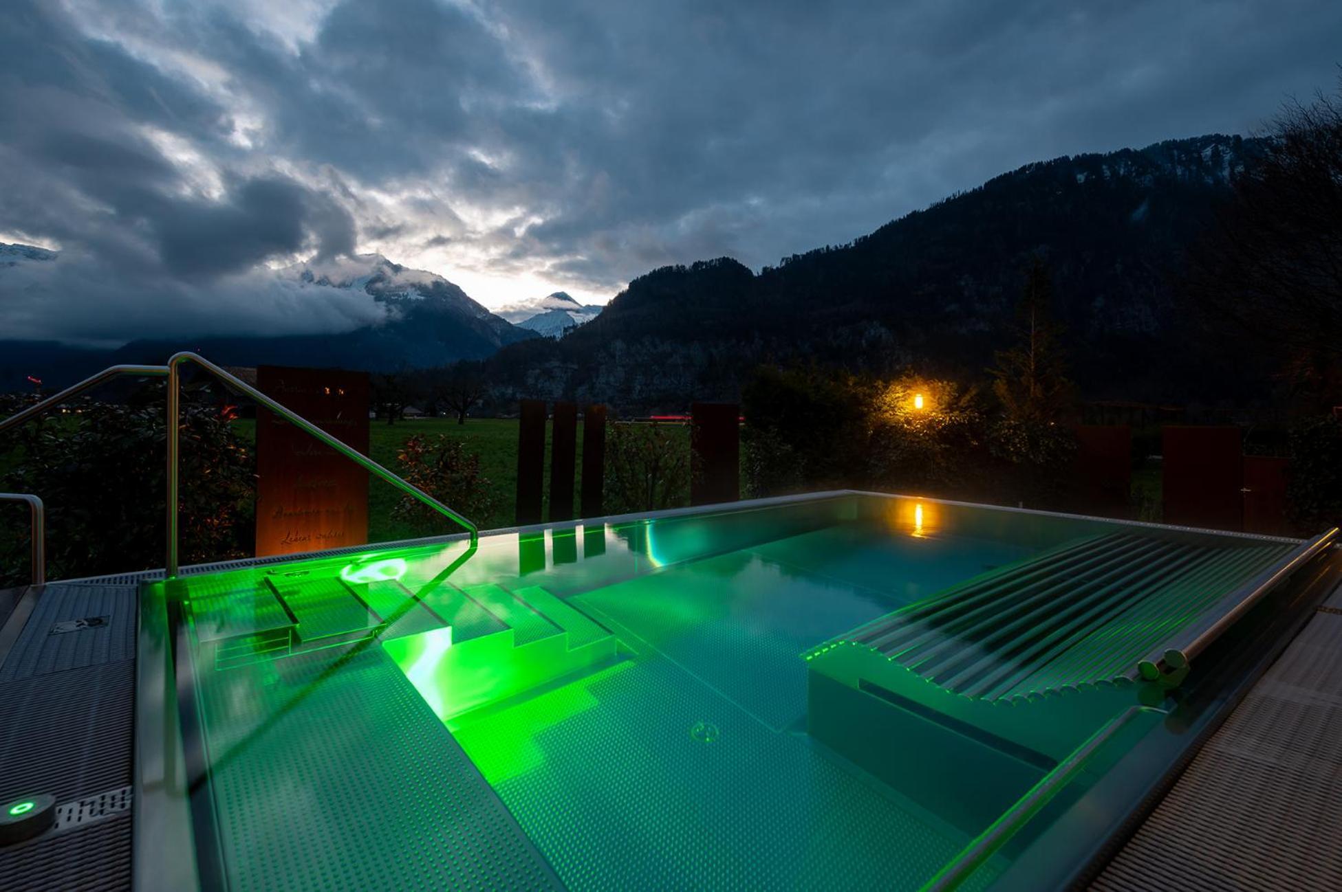 Salzano Hotel - Spa - Restaurant Unterseen Eksteriør billede