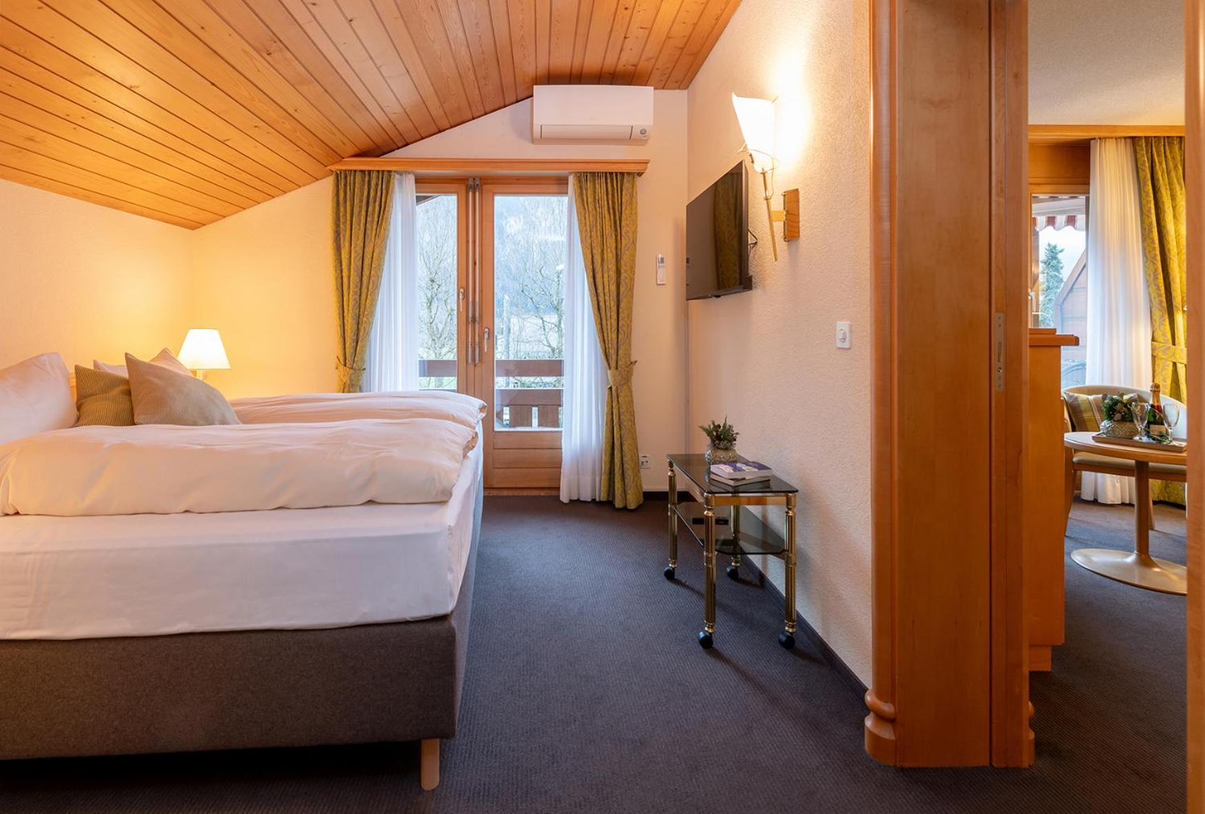 Salzano Hotel - Spa - Restaurant Unterseen Eksteriør billede