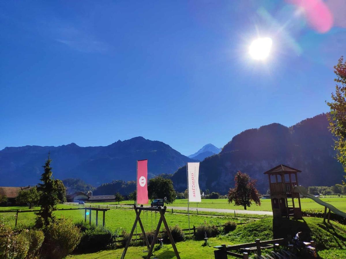 Salzano Hotel - Spa - Restaurant Unterseen Eksteriør billede